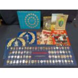 A complete 1972-73 "The Wonderful World of Soccer Stars Picture Stamp Album, together with an Esso