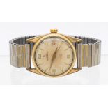 Tudor Rolex- a gentleman's 1958 gold plated Oyster Prince self winding wristwatch, comprising a