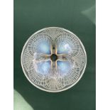 A fine René Lalique Coquilles Bowl, no. 3204, designed in 1924. Opalescent Glass and fine renderings