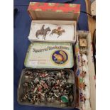 A 20th century boxed painted Britain's lead Coronation carriage together with a various painted lead