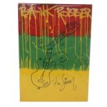 THE CLASH - Original Artwork by Jagga signed in person by Paul Simonon and a large doodle of a