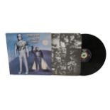 RINGO STARR ( The Beatles ) Goodnight Vienna. Vinyl LP signed boldly on the front and dated 91 by