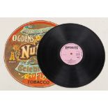 The Small Faces - Ogden`s Nut Gone Flake 1968 pink label record in a cut round sleeve - matrix