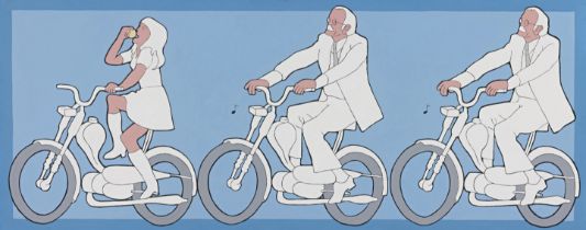 John Wesley (American, 1928 - 2022) "Campus"