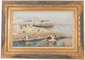 Attilio Pratella (1856-1949) Naples, Mt. Vesuvius