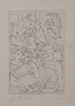 Pablo Picasso (1881 - 1973) "Le Festin"