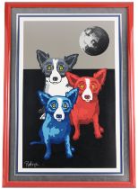 George Rodrigue - "Three's a Crowd"