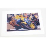 BIAGGI: Image of Max Biaggi racing the Camel Honda RC211V #3 at the Pacific Grand Prix, Japan....