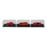 JAPANESE: Three 1:43 scale Norev Japanese car models. Daihatsu, Honda & Nissan models