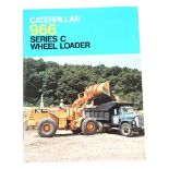CATERPILAR: An original WILLIAM ADAMS TRACTORS 'CATERPILLAR 966 SERIES C WHEEL LOADER' sales...