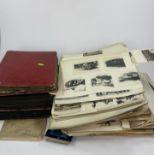 Postcards: three albums of cards, mainly topographical but also examples by Margaret Tarrant,