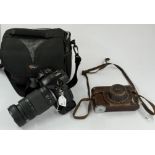 Photography: Cameras, a Panasonic Lumix GH series mirrorless camera GH3 model, screw mount, complete
