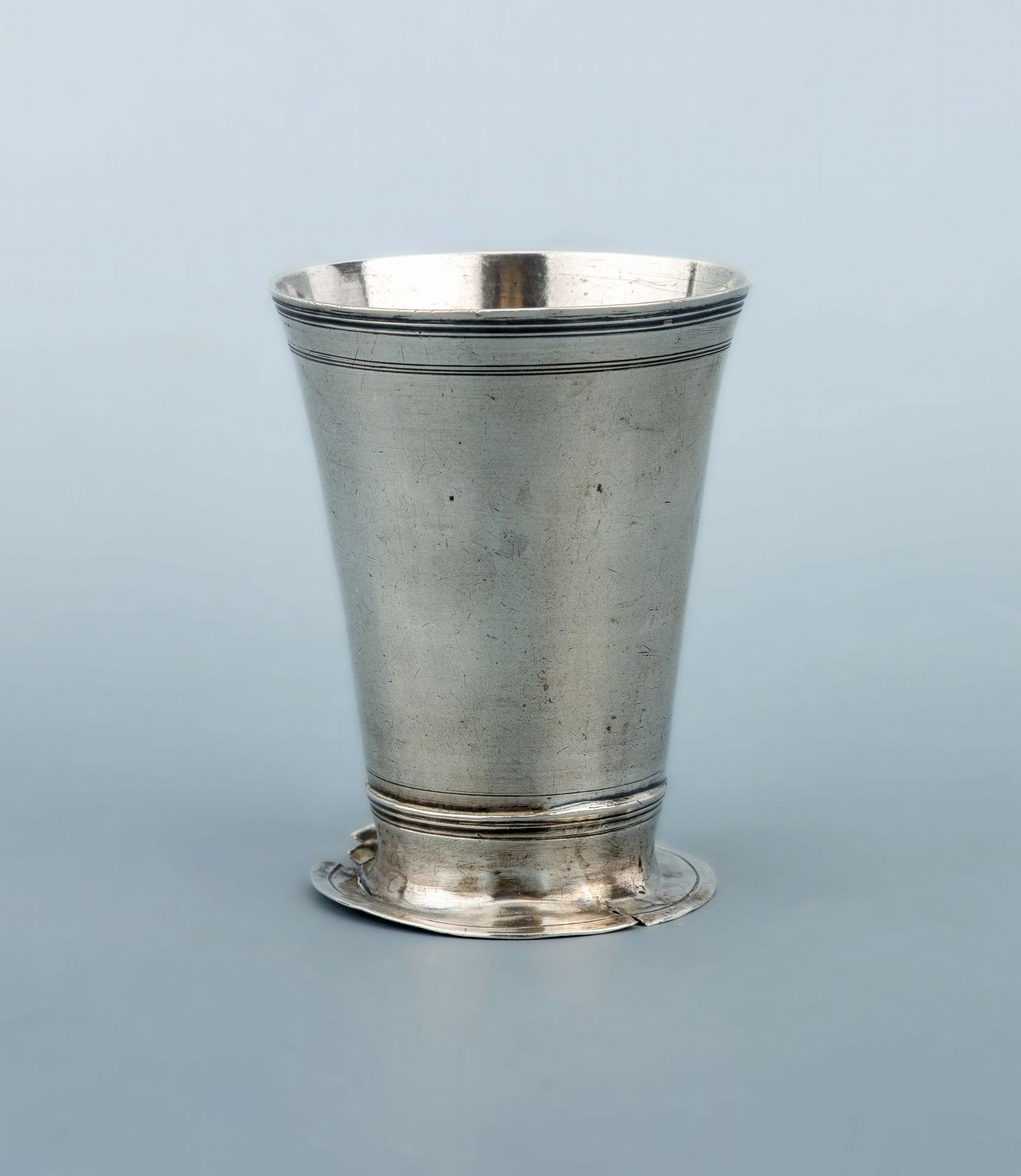 Trinkbecher, Augsburg, 1767-1769, 12-Lot Silber,