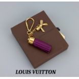 LOUIS VUITTON Charm Taschen-/Schlüsselanhänger, Metall