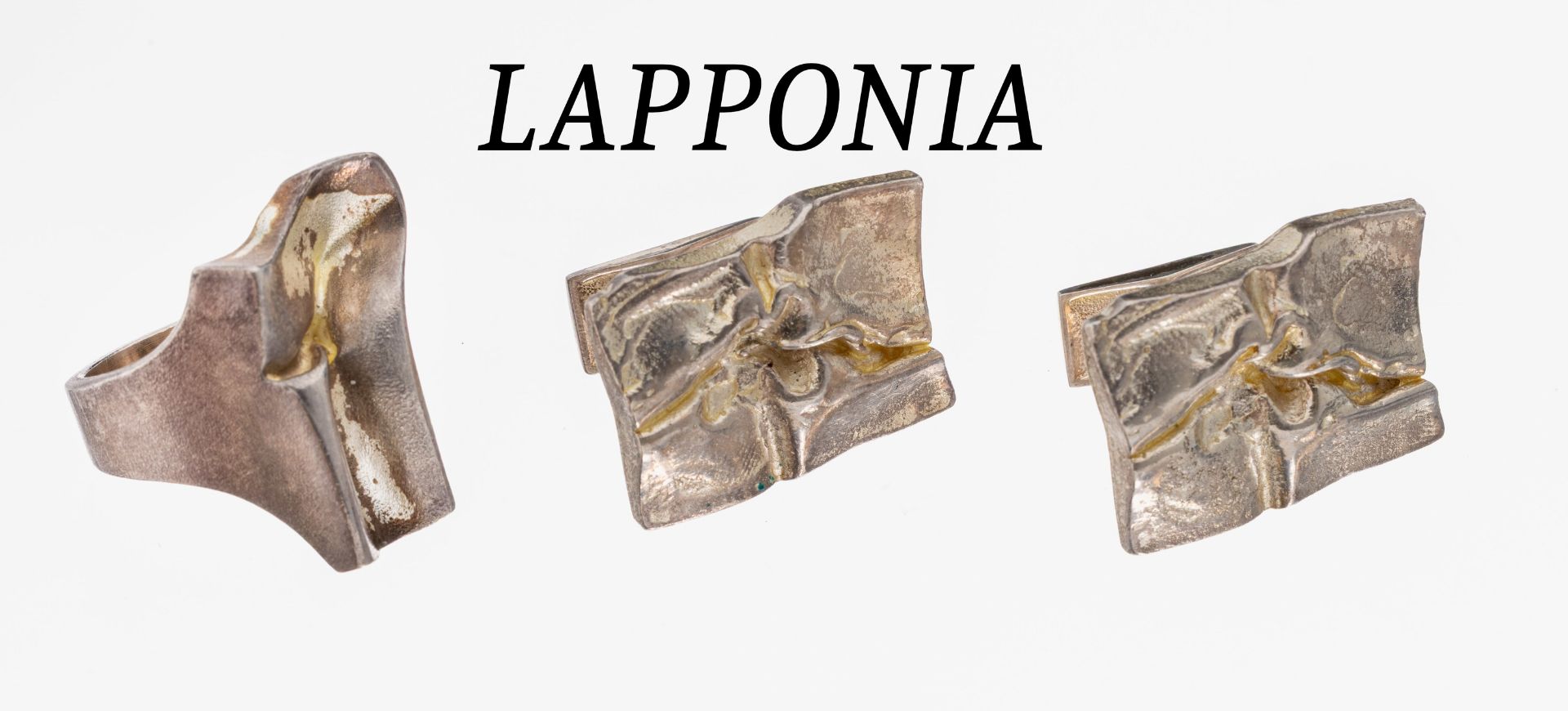 LAPPONIA Konvolut, 925er Silber, best. aus:1 Paar