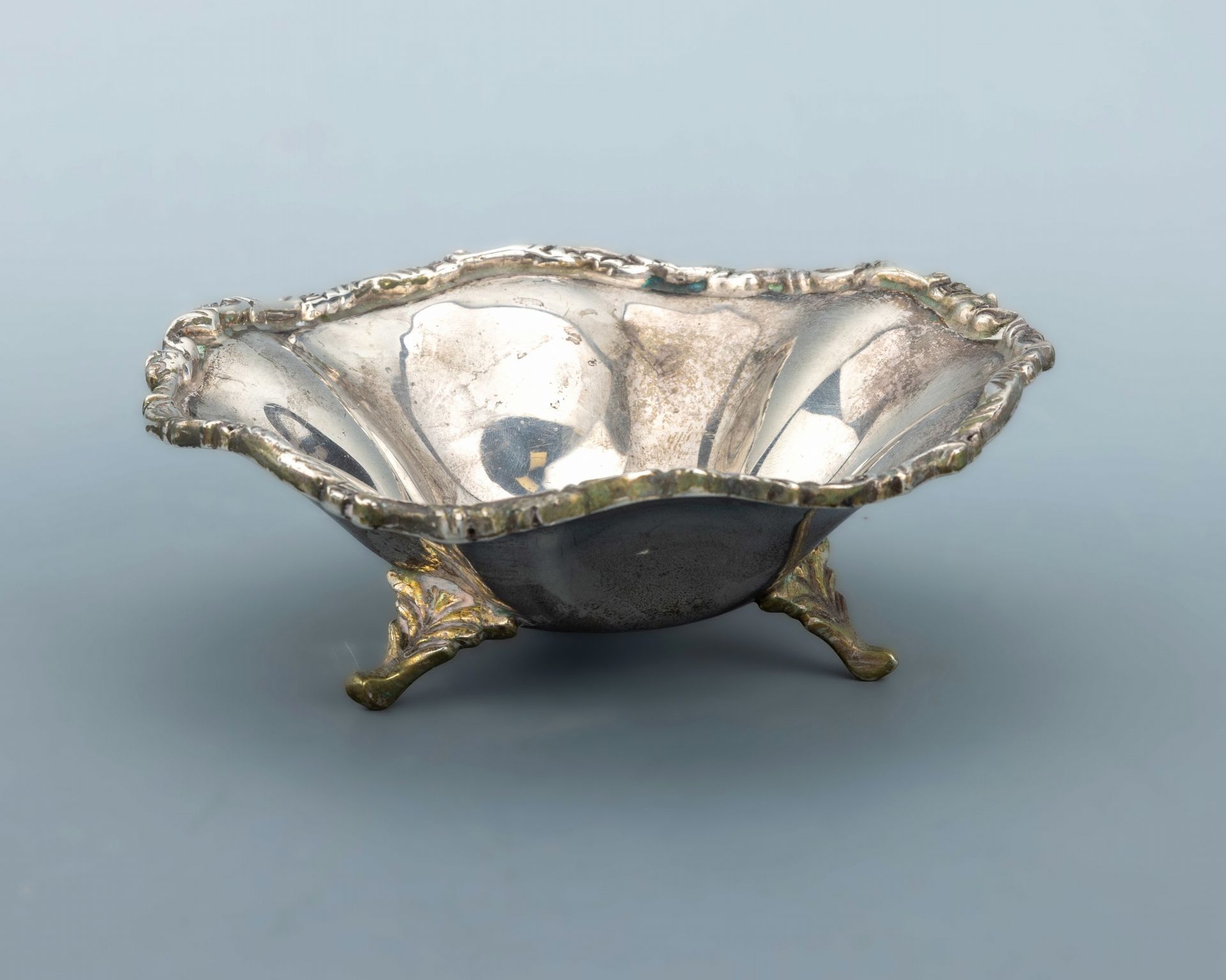 Anbietschale, Mexiko, 1950er-60er Jahre, 925er Silber, - Bild 2 aus 2