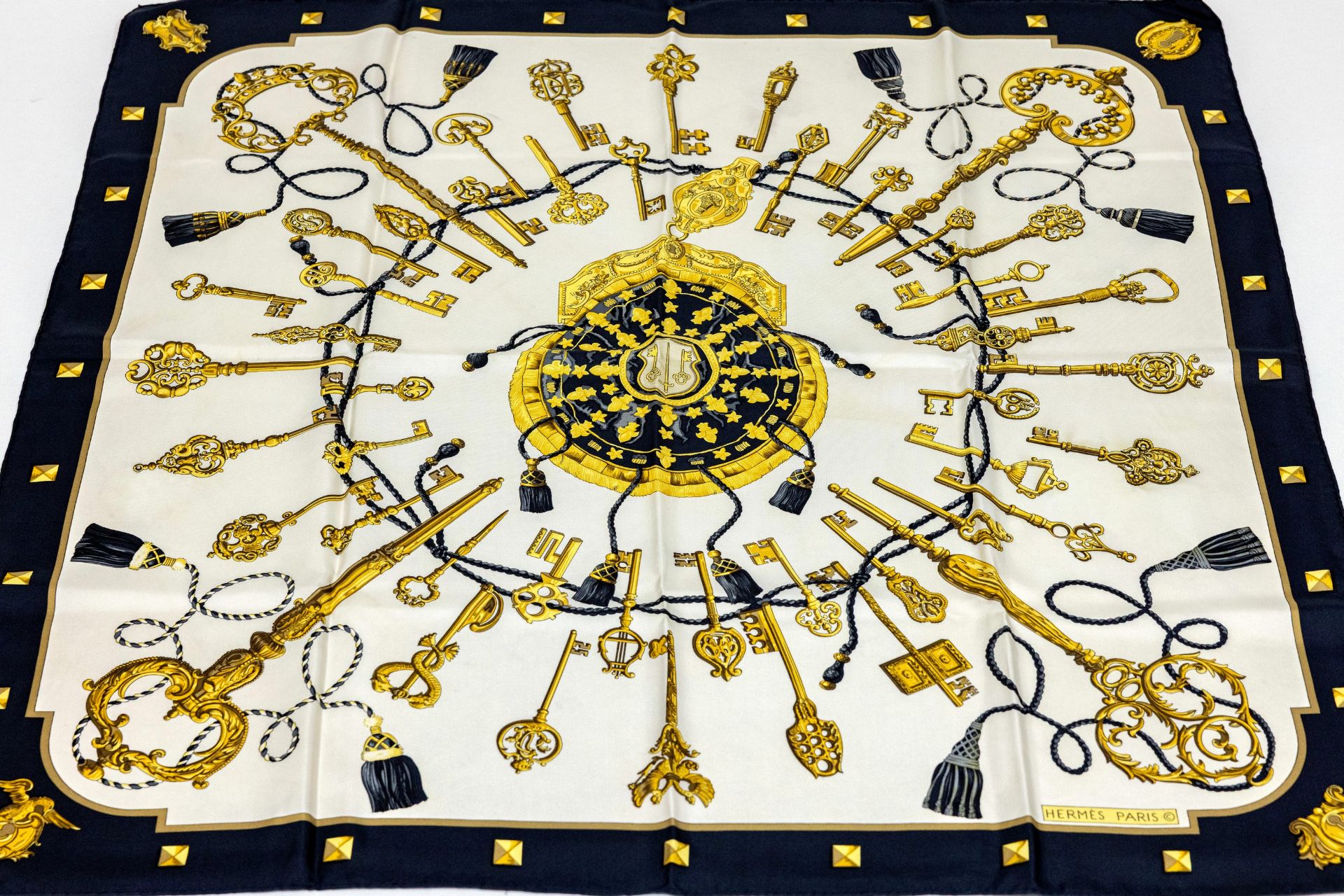 HERMES Carree Diane, 100 % Seide, Entwurf C.