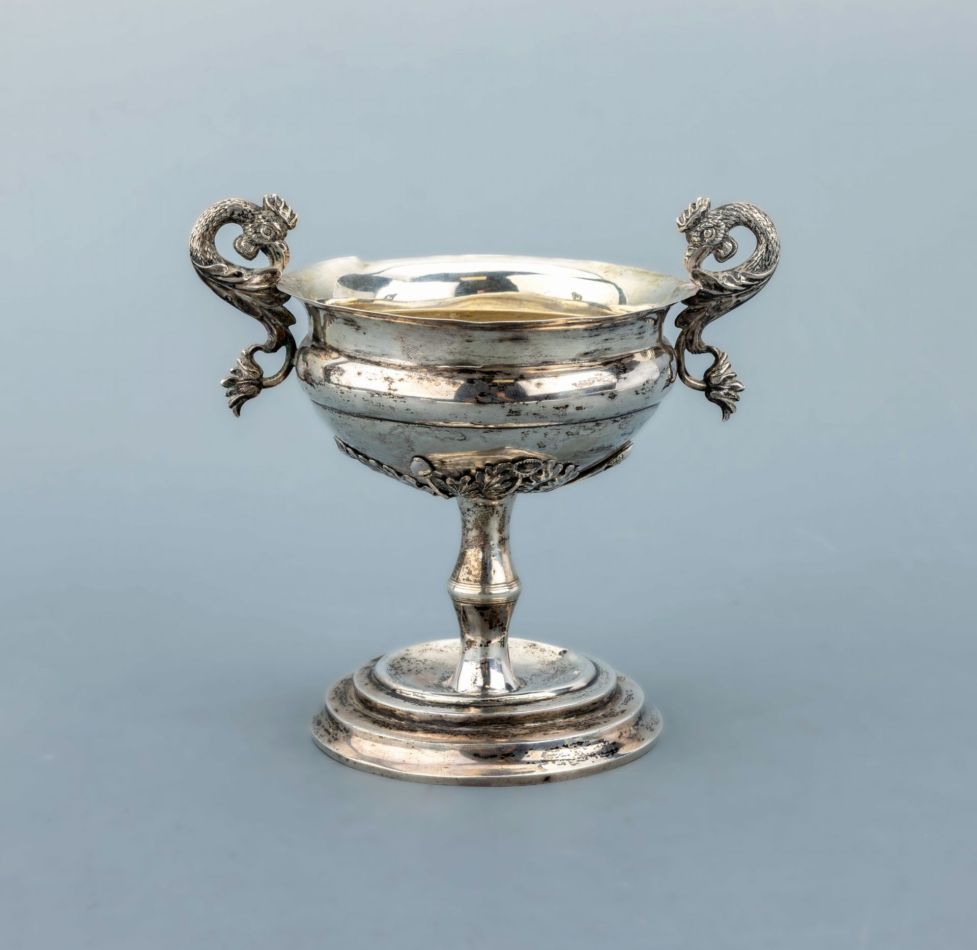 Pokalschale, Deutschland, 1780-1810, 13-LotSilber,