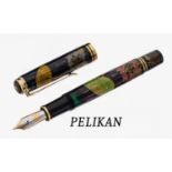 PELIKAN Kolbenfüller, 'Japanese Umbrella', limitierte