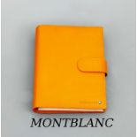 MONTBLANC Organizer, cognacf. Leder, Made in Germany, DIN