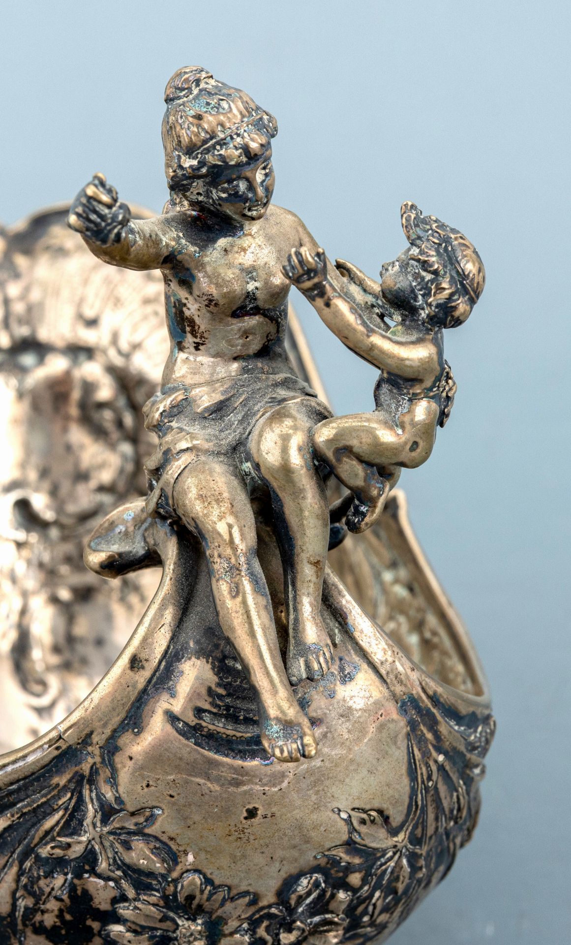 Kleine Jardiniere, deutsch, wohl Hanau, um 1890-1900, - Bild 2 aus 3