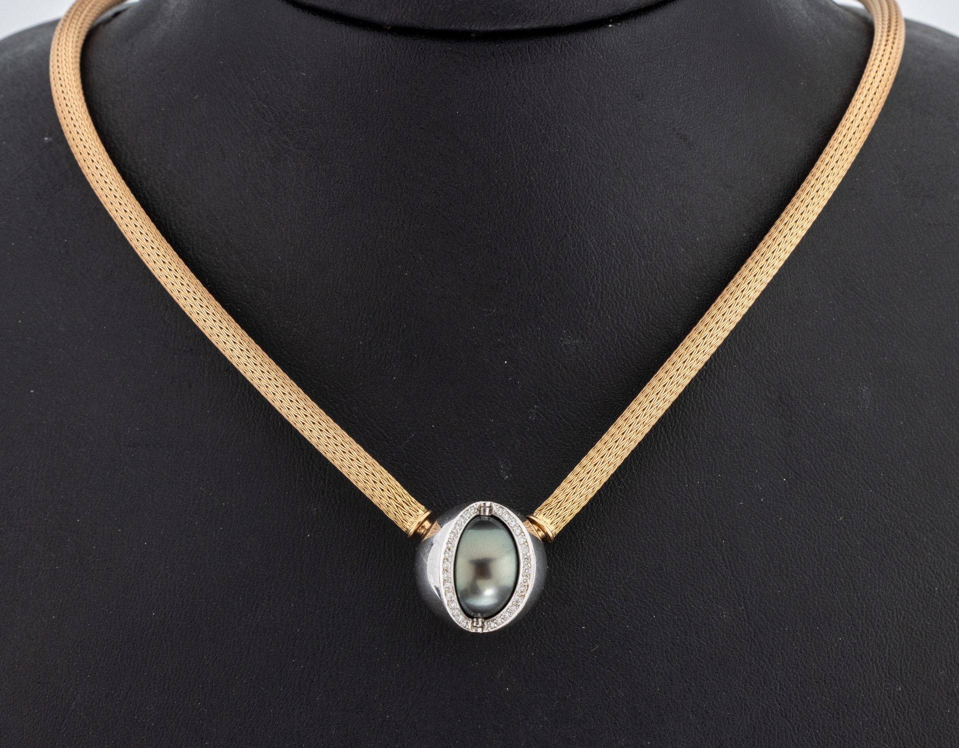 18 kt Gold JÖRG HEINZ Schließe, WG 750/000,Modell Mystery - Bild 3 aus 4