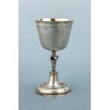 Trinkpokal, Augsburg 1693-1698, 12-Lot Silber, eleganter