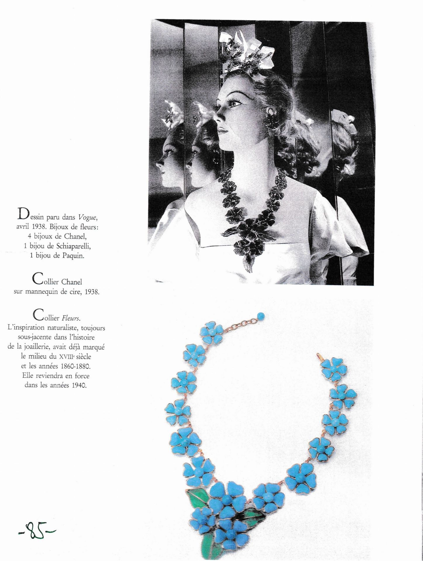 Paar Ohrclips GRIPOIX für CHANEL, 1930er Jahre, Metall, - Bild 3 aus 3