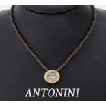 18 kt Gold ANTONINI MATERA Brillant-Collier, GG 750/000,