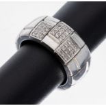 18 kt Gold ODENWALD Brillant-Ring, WG 750/000, 36