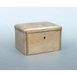 Zuckerdose, Österreich/Wien 1866, 13-Lot Silber, innen