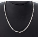 14 kt Gold Königskette, WG 585/000, L. ca. 71 cm,