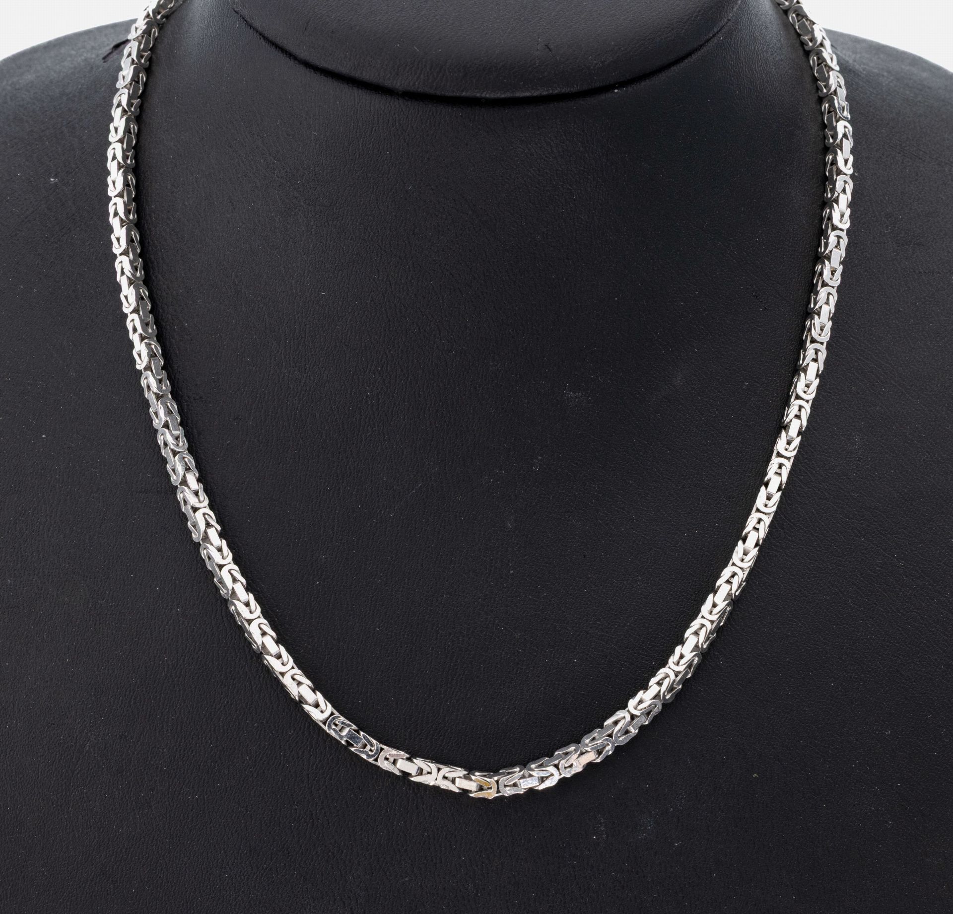 14 kt Gold Königskette, WG 585/000, L. ca. 71 cm,