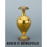 Ziervase, um 1930-50, KOCH & BERGFELD, 925er Silber, part.