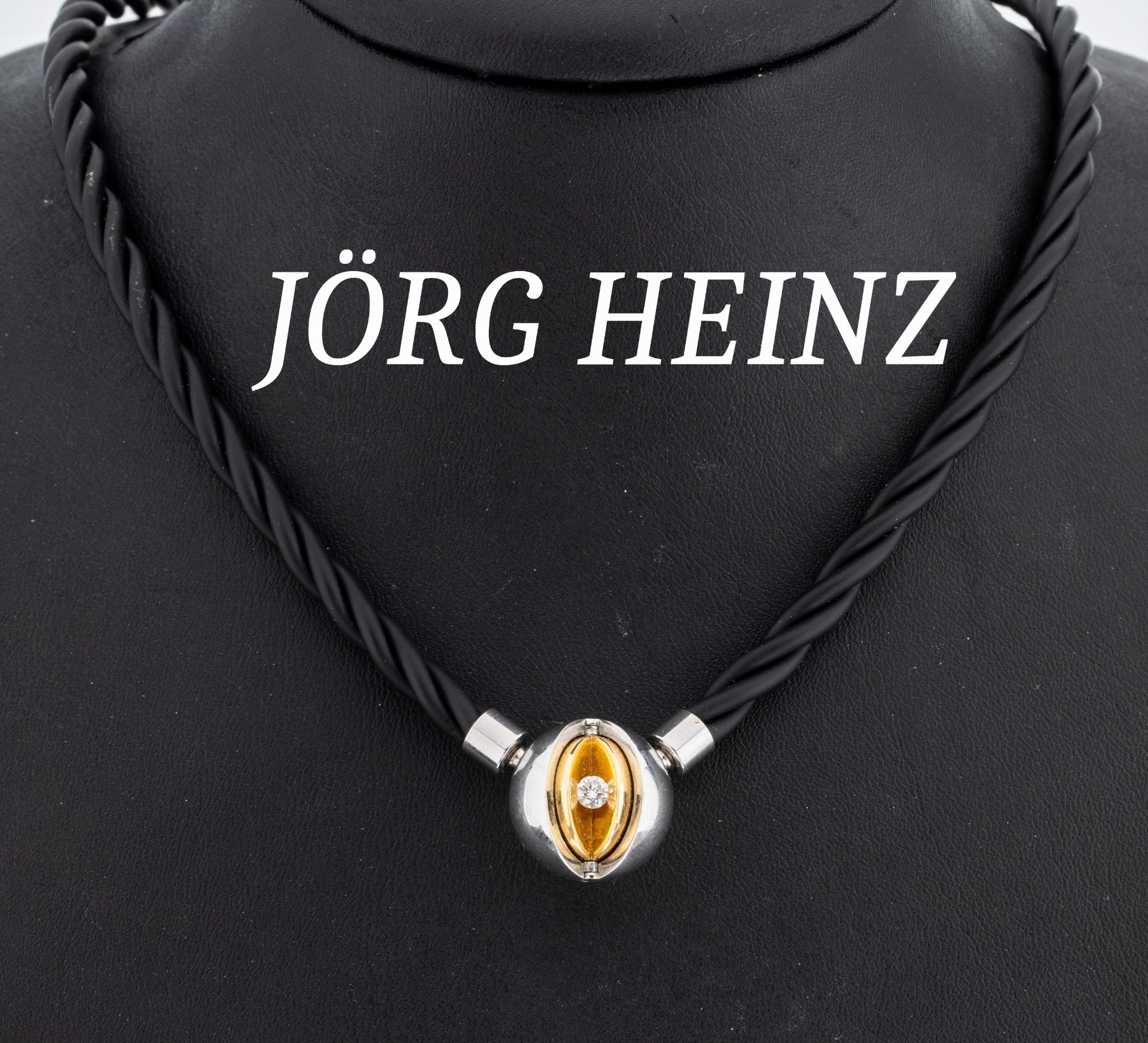 18 kt Gold JÖRG HEINZ Schließe, WG 750/000,Modell Mystery
