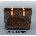 LOUIS VUITTON Handtasche 'Cabas Mezzo', Monogram Canvas,