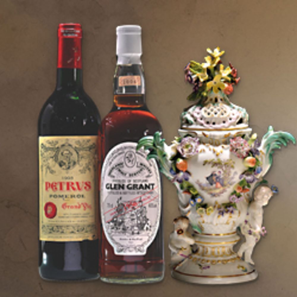 Antiquitäten & Sammlerstücke mit Sonderteil Weine & Spirituosen, Kunst