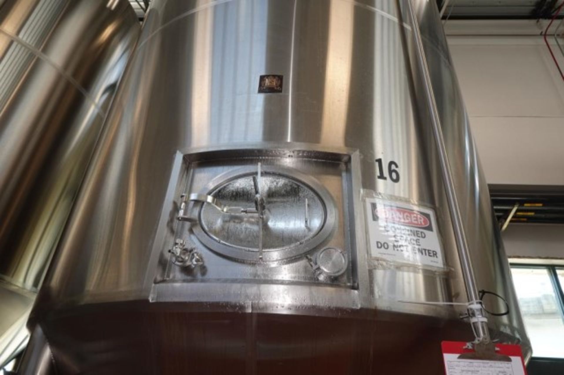 120 BBL SS Fermenter Tank - Image 10 of 10