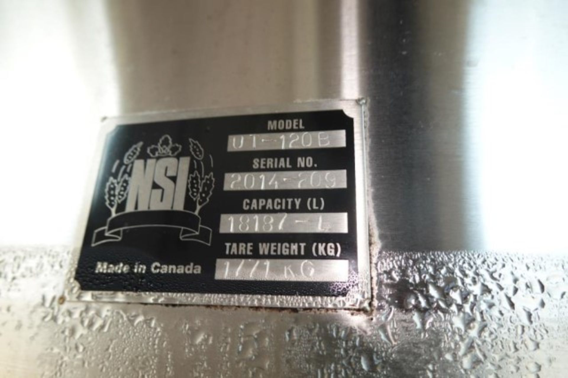 120 BBL SS Fermenter Tank - Image 8 of 10