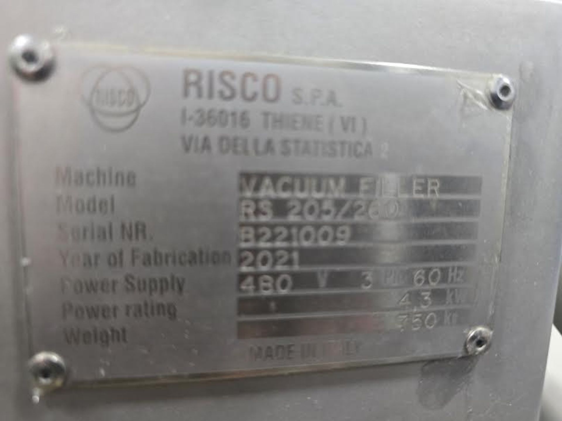 Risco Vacuum Filler - Image 5 of 5