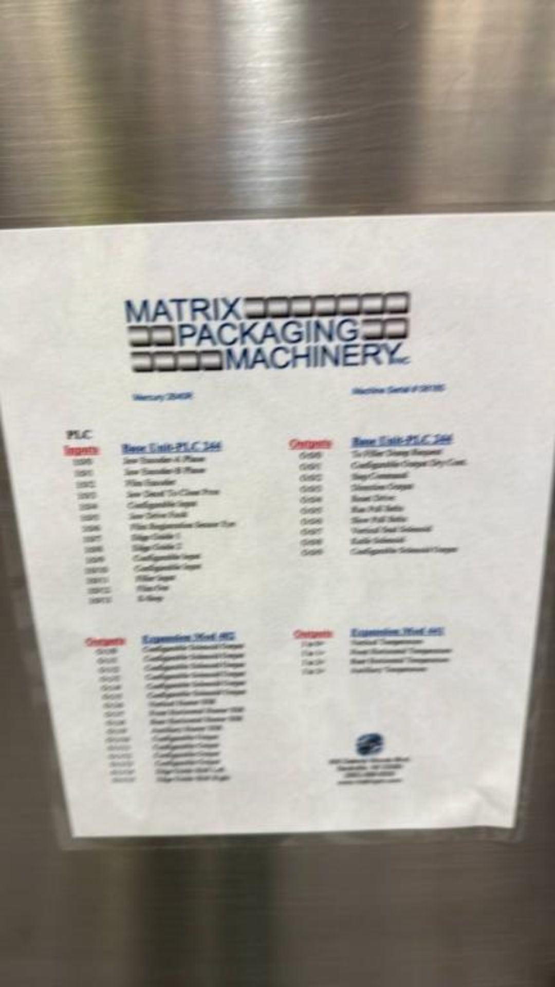 Matrix Vertical Form-Fill-Seal Packaging System - Image 8 of 30