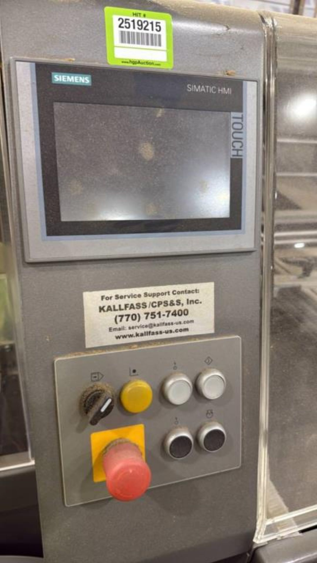 Kallfass UNIVERSA 800 Automatic Film Packaging Machine - Image 8 of 10