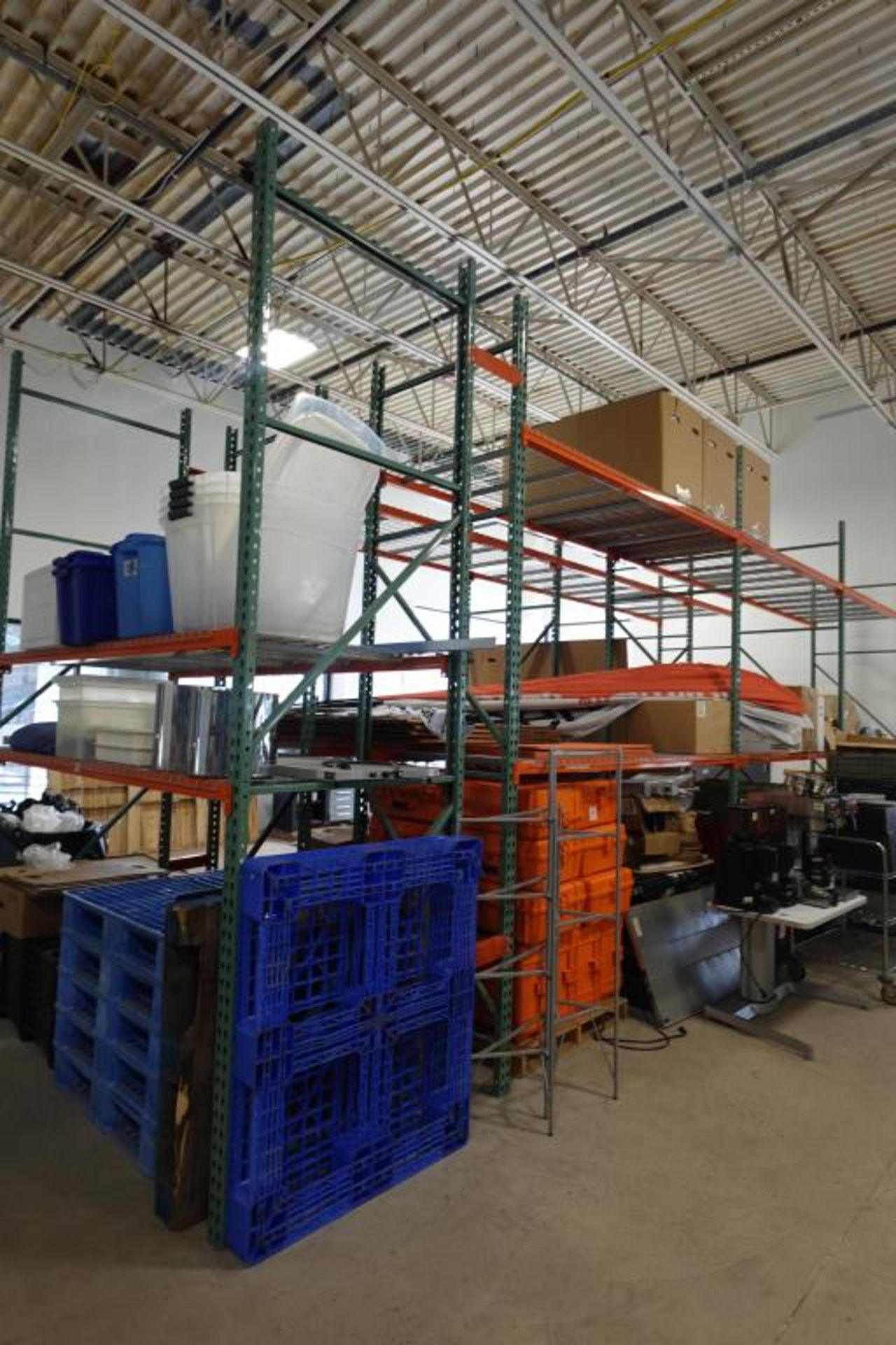 Pallet Racking includes (10) 42