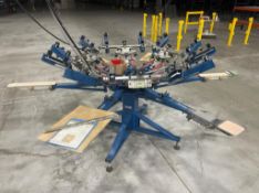 M&R Sidewinder 6/6 Screen Printing Press