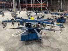 M&R Sportsman Six Color Screen Printing Press