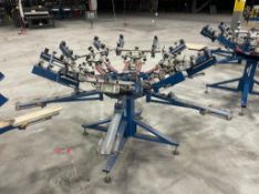 M&R Sidewinder 6/6 Screen Printing Press
