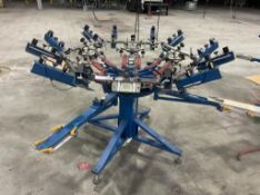 M&R Sidewinder 6/6 Screen Printing Press