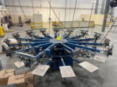 M&R Gauntlet Series II 12 Color Screen Printing Press