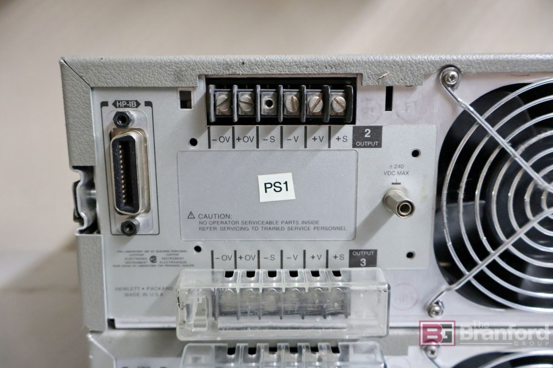 (2) Agilent/Hewlett Packard 6624A System DC Power Supplies