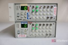 (2) JDSU SB2E10081+27XF000FA Fiber Optic Switches